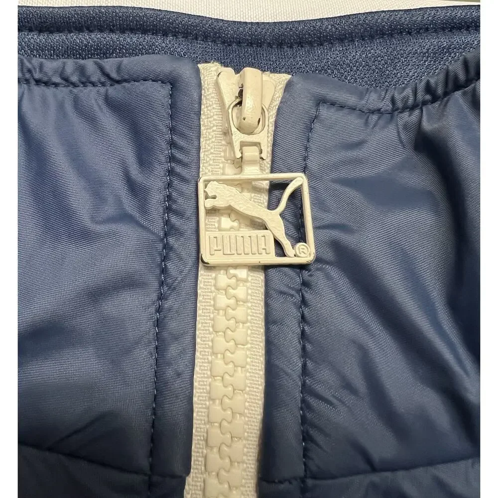 Azzurri Italia Italy Track Jacket Men's Size XL by PUMA Blue Soccer Football - Picture 2 of 8